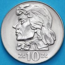 Польша 10 злотых 1972 год. Тадеуш Костюшко. UNC