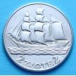 Монета Польши 1936 год. Парусник. Серебро
