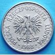 Монета Польши 1 злотый 1988 год.