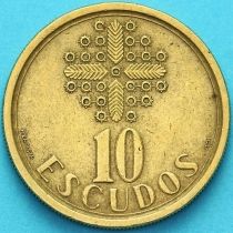 Португалия 10 эскудо 1988-1992 год.