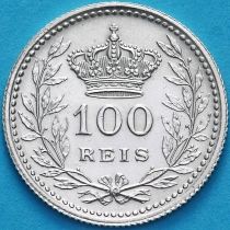 Португалия 100 рейс 1909 год. Серебро.