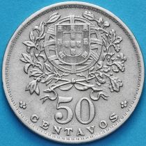 Португалия 50 сентаво 1957 год.