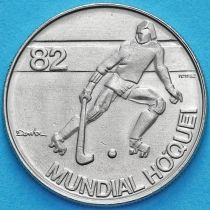 Португалия 2,5 эскудо 1982 год. Чемпионат мира по хоккею на роликах