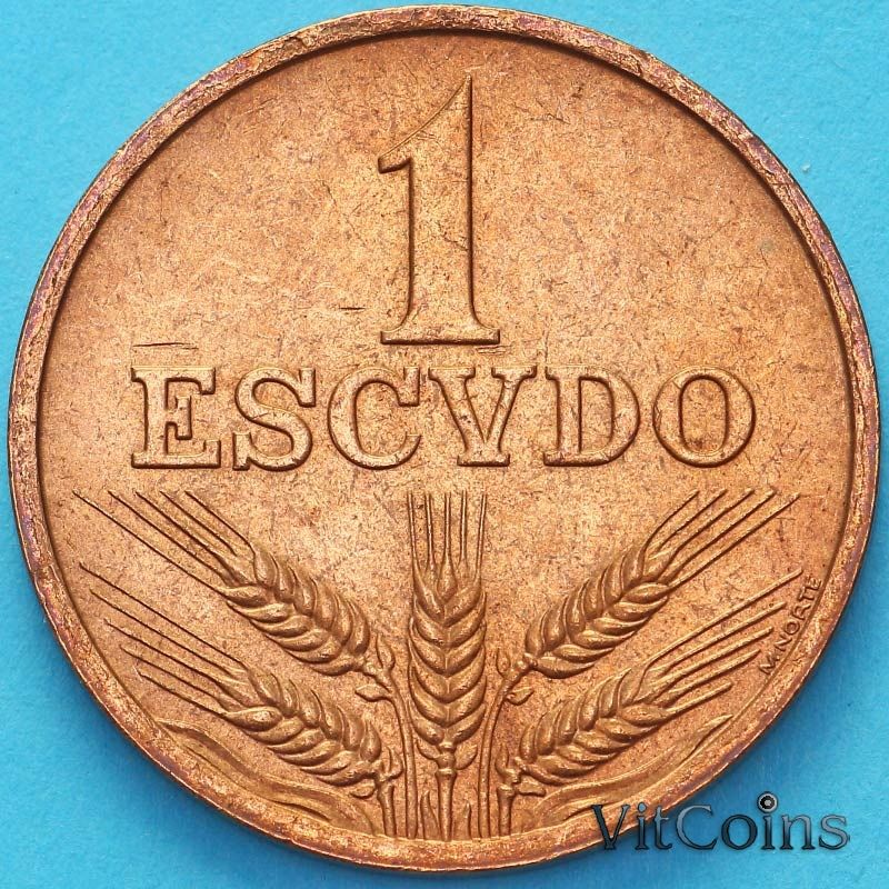 Монета Португалия 1 эскудо 1979 год