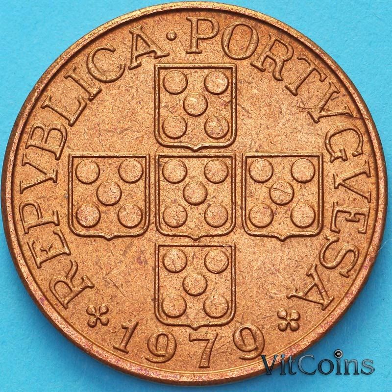 Монета Португалия 1 эскудо 1979 год