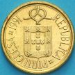 Монета Португалия 5 эскудо 1991 год.