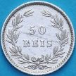Монета Португалия 50 рейс 1889 год. №1
