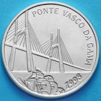 Португалия 500 эскудо 1998 год. Мост Васко да Гама. Серебро.