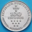 Монета Азорские острова, Португалия 100 эскудо 1980 год.