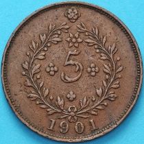Азорские острова, Португалия 5 рейс 1901 год.