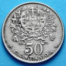 Португалия 50 сентаво 1968 год.
