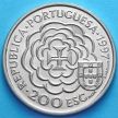Монета Португалии 200 эскудо 1997 год. Путешествие в Китай