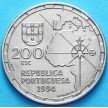Монета Португалии 200 эскудо 1994 год. 500 лет договору о разделе Мира между Португалией и Испанией
