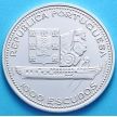 Монета Португалии 1000 эскудо 1996 г. Фрегат Глория. Серебро