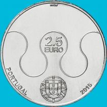 Португалия 2.5 евро 2015 год. Олимпиада 2016.