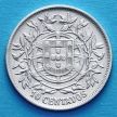 Монета Португалии 10 сентаво 1915 год. Серебро.
