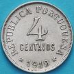Монета Португалия 4 сентаво 1919 год. 