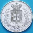 Монета Португалия 500 рейс 1886 год. Луиш I
