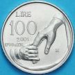 Монета Сан Марино 100 лир 2001 год.