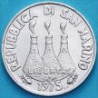 Монета Сан Марино 1 лира 1975 год. Любовь у животных