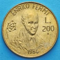 Сан Марино 200 лир 1984 год. Энрико Ферми.