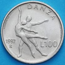 Сан Марино 100 лир 1997 год. Танец