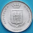 Монета Сан Марино 1 лира 1983 год. Ядерная угроза.