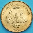 Монета Сан Марино 200 лир 1986 год. Транзистор