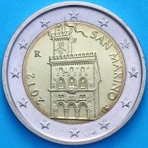 Сан Марино 2 евро 2012 год.