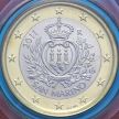 Монета Сан Марино 1 евро 2011 год. BU