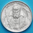 Монета Сан Марино 5 лир 1984 год. Галилео Галилей