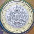 Монета Сан Марино 1 евро 2010 год.  BU