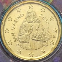 Сан Марино 20 евроцентов 2010 год. BU