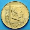 Монета Сан Марино 200 лир 1996 год. Иммануил Кант.