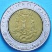 Монета Сан Марино 500 лир 1982 год. ФАО