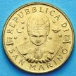 Монета Сан Марино 20 лир 2000 год. Солидарность.