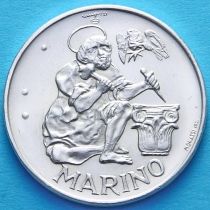 Сан Марино 500 лир 1975 год. Скульптор. Серебро.