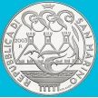 Монета Сан Марино 10 евро 2003 год. Олимпийские игры в Афинах 2004. Серебро
