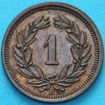 Швейцария 1 раппен 1913 год.