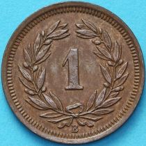 Швейцария 1 раппен 1934 год.