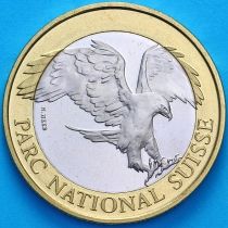 Швейцария 10 франков 2008 год. Золотой орел. BU
