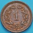 Монета Швейцария 1 раппен 1932 год.