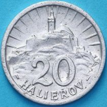 Словакия 20 геллеров 1943 год.