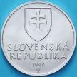 Монета Словакия 50 геллеров 1993 год.