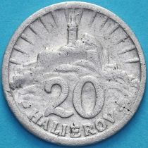 Словакия 20 геллеров 1942 год.