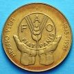 Монета Словении 5 толаров 1995 год. ФАО.