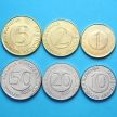 Словения набор 6 монет 2000 - 2006 год