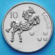 Монета Словении 10 толаров 2002 год.