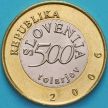 Монета Словения 500 толаров 2006 год. Антон Томаж Линхарт.