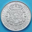 Монета Швеции 2 кроны 1939 год. Серебро.
